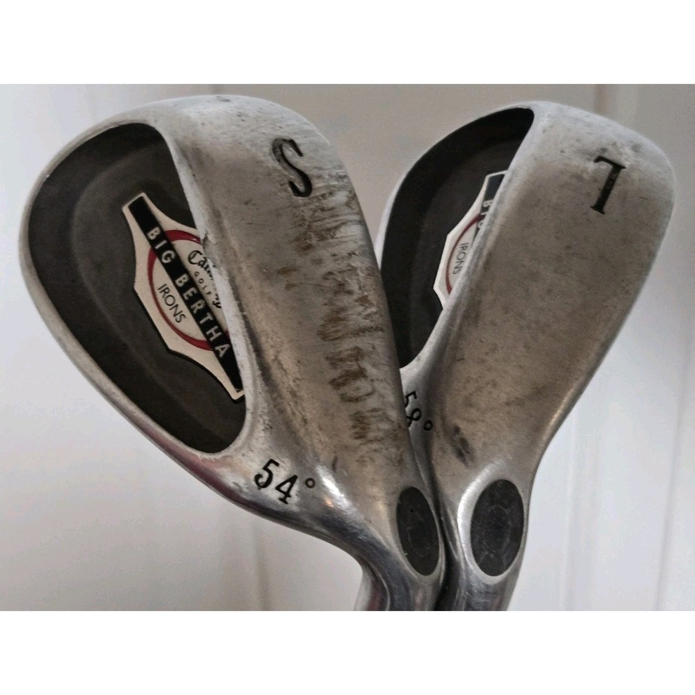Callaway Big Bertha Lob 58° & Sand 54° Wedge | RCH 75i Firm Flex Graphite | RH